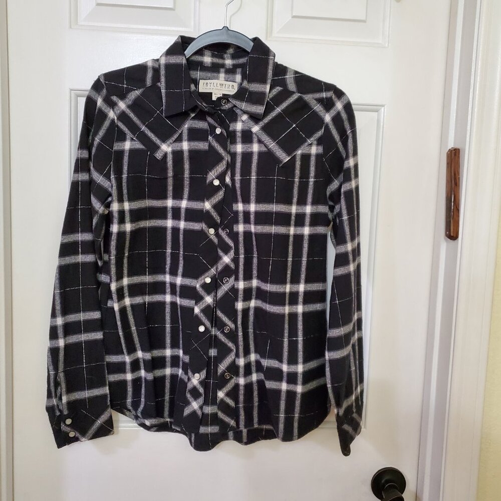 Idyllwind Women's Plaid Print Flannel Shirt